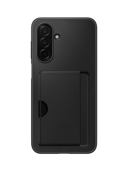 Samsung Galaxy A26 Card Slot Case, Black, Black