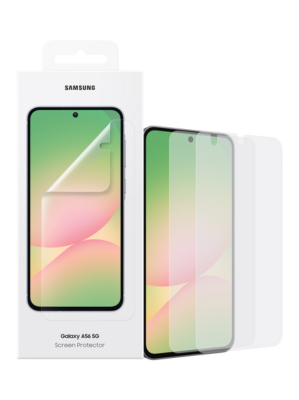 Samsung Galaxy A56 Screen Protector, Pack of 2 - view 2, Transparent