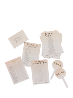 Hootyballoo Hen Party Trivia  Pack, Pink