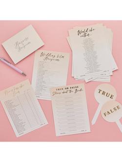 Hootyballoo Hen Party Trivia  Pack - view 2, Pink