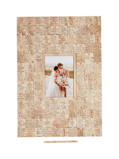 Hootyballoo Jigsaw Wedding Guest Photo Frame