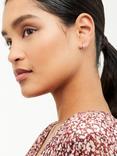 Ted Baker Seenita Crystal Nano Hoop Earrings, Rose Gold