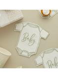 Hootyballoo Baby Bodysuit Paper Napkins, Pack of 16