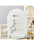Hootyballoo Baby Shower Table Sign