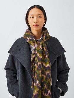 John Lewis Abstract Bloom Scarf, Lavender, Lavender