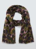 John Lewis Abstract Bloom Scarf, Lavender