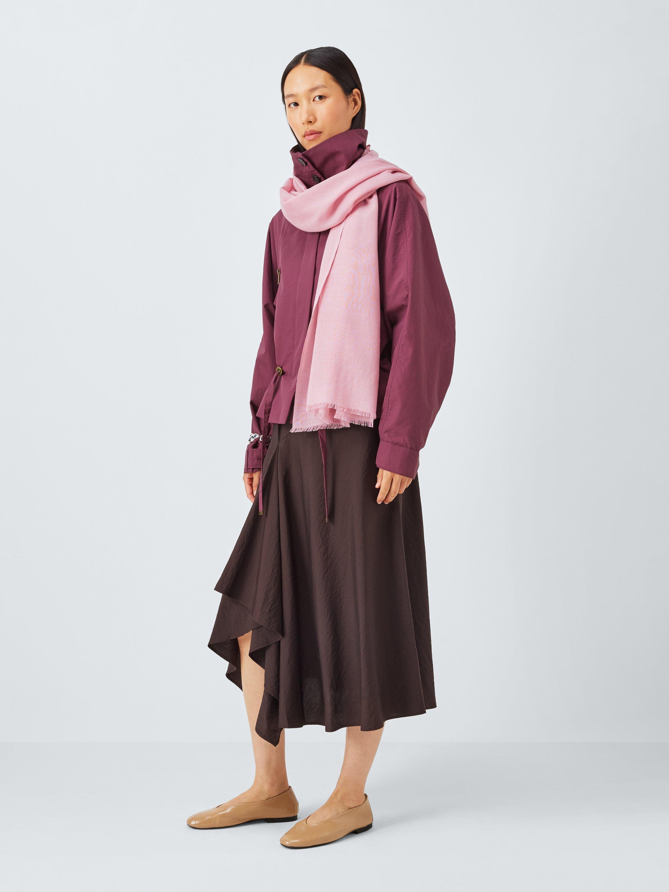 Product image 5 of 5, which shows John Lewis Wrap Scarf, Pale Mauve