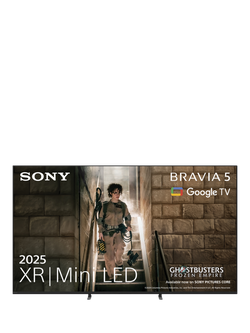 Sony Bravia 5 K55XR55BP (2025) XR Mini LED HDR 4K Ultra HD Smart Google TV, 55 inch with Dolby Atmos, Black, Black