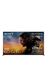 Sony Bravia 8 II K55XR8M25BP (2025) QD-OLED HDR 4K Ultra HD Smart Google TV, 55 inch with Dolby Atmos, Black
