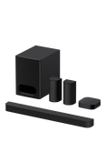 Sony Bravia Theatre System 6 HT-S60 Bluetooth Soundbar with Wireless Subwoofer & Rear Speakers, Dolby Atmos & DTS:X, Black