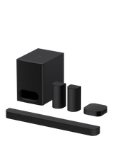 Sony Bravia Theatre System 6 HT-S60 Bluetooth Soundbar with Wireless Subwoofer & Rear Speakers, Dolby Atmos & DTS:X, Black