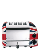 Dualit 4 Slice NewGen Classic Toaster, Union Jack