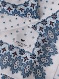 Weekend MaxMara Onesto Paisley Floral Pure Silk Scarf, Ivory/Blue