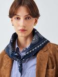 Weekend MaxMara Siam Geometric Pure Silk Scarf, Blue Multi