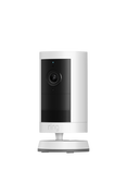 Ring Outdoor Camera Plus Battery Smart Security Camera with Built-in Wi-Fi, White