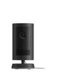 Ring Outdoor Camera Plus Plug-in Smart Security Camera with Built-in Wi-Fi, Black