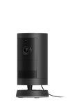 Ring Outdoor Camera Plus Plug-in Smart Security Camera with Built-in Wi-Fi, Black
