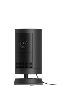 Ring Outdoor Camera Plus Plug-in Smart Security Camera with Built-in Wi-Fi, Black - view 2, Black