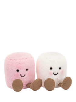 Jellycat Amuseables Marshmallows Soft Toy, Multi