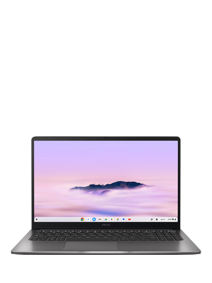 ASUS Chromebook Plus CX15 Laptop, Intel Core 3 Processor, 8GB RAM, 256GB eMMC, 15.6” Full HD, Grey, Grey