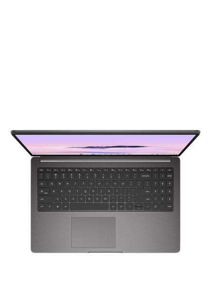 ASUS Chromebook Plus CX15 Laptop, Intel Core 3 Processor, 8GB RAM, 256GB eMMC, 15.6” Full HD, Grey - view 2, Grey