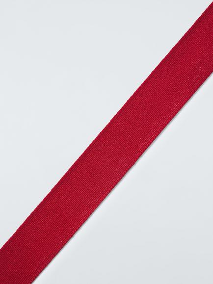 John Lewis Wide Gift Ribbon, Red, L2m - view 2, Red Multi Red