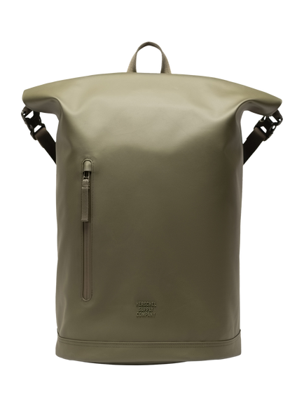 Herschel Supply Co. Weather Resistant Roll Top Backpack, Ivy Green