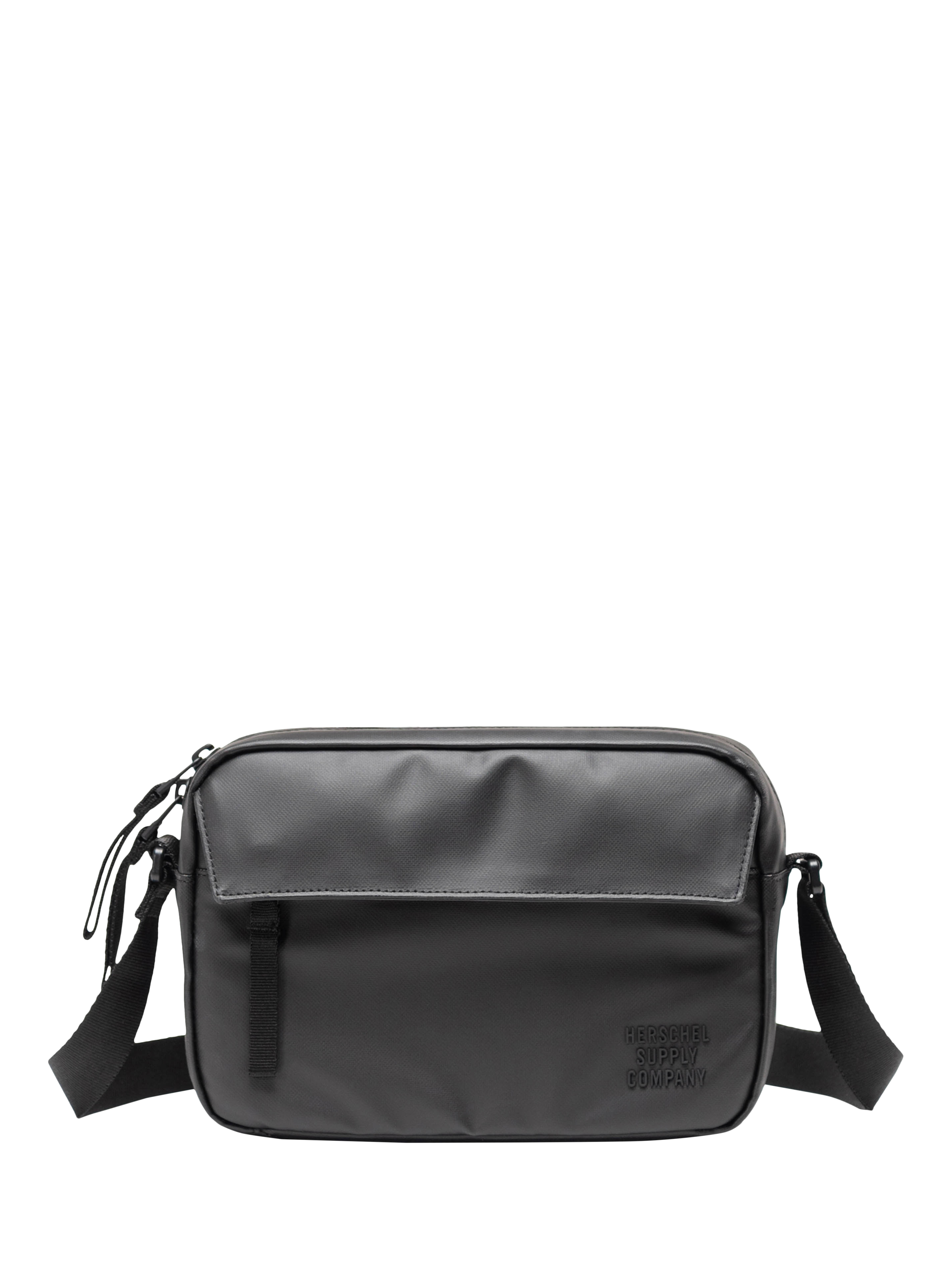 Product image 1 of 3, which shows Herschel Supply Co. Weather Resistant Alberni Crossbody, 3L, Black