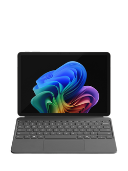 Microsoft Surface Pro, Copilot+ PC, Qualcomm C8 Snapdragon X Plus Processor, 16GB RAM, 256GB SSD, 12" PixelSense Flow Display, Platinum - view 2, Platinum