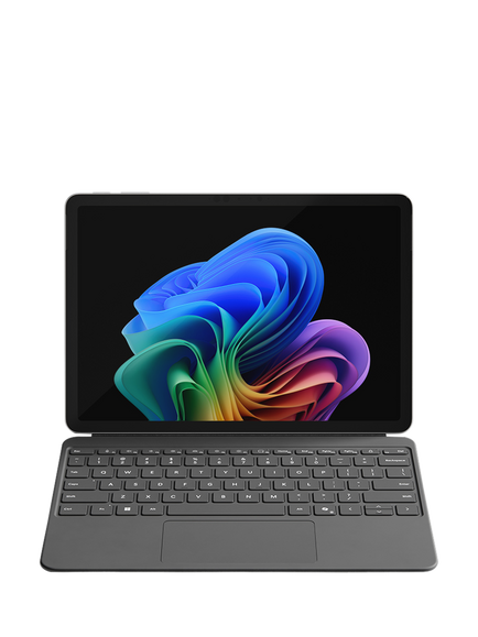Microsoft Surface Pro, Copilot+ PC, Qualcomm C8 Snapdragon X Plus Processor, 16GB RAM, 256GB SSD, 12" PixelSense Flow Display, Platinum - view 2, Platinum
