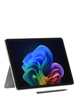 Microsoft Surface Pro, Copilot+ PC, Qualcomm C8 Snapdragon X Plus Processor, 16GB RAM, 512GB SSD, 12" PixelSense Flow Display, Platinum
