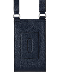 Mulberry Mini Antony Eco Scotchgrain and Flat Calf Leather Satchel - view 2, Night Sky