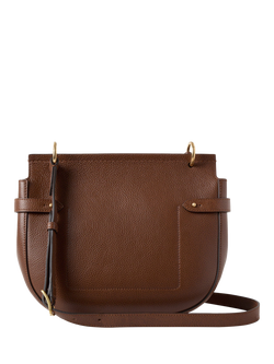 Mulberry Amberley Small Classic Grain Leather Satchel - view 2, Oak