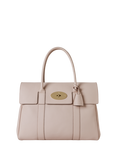 Mulberry Bayswater Classic Grain Leather Handbag, Blossom Pink