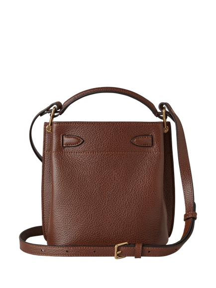 Mulberry Mini Islington Leather Bucket Bag - view 2, Oak
