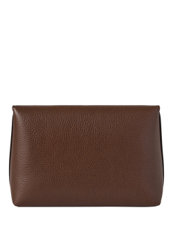 Mulberry Darley Classic Grain Leather Small Cosmetic Pouch - view 2, Oak
