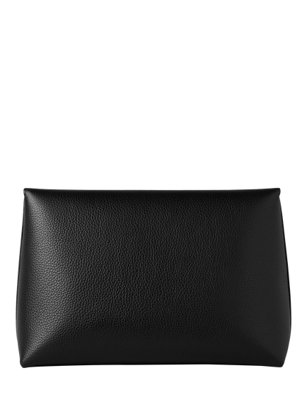 Mulberry Darley Small Classic Grain Large Cosmetic Pouch - view 2, Black