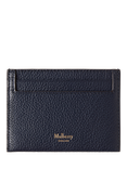 Mulberry Continental Small Classic Grain Leather Credit Card Slip, Night Sky