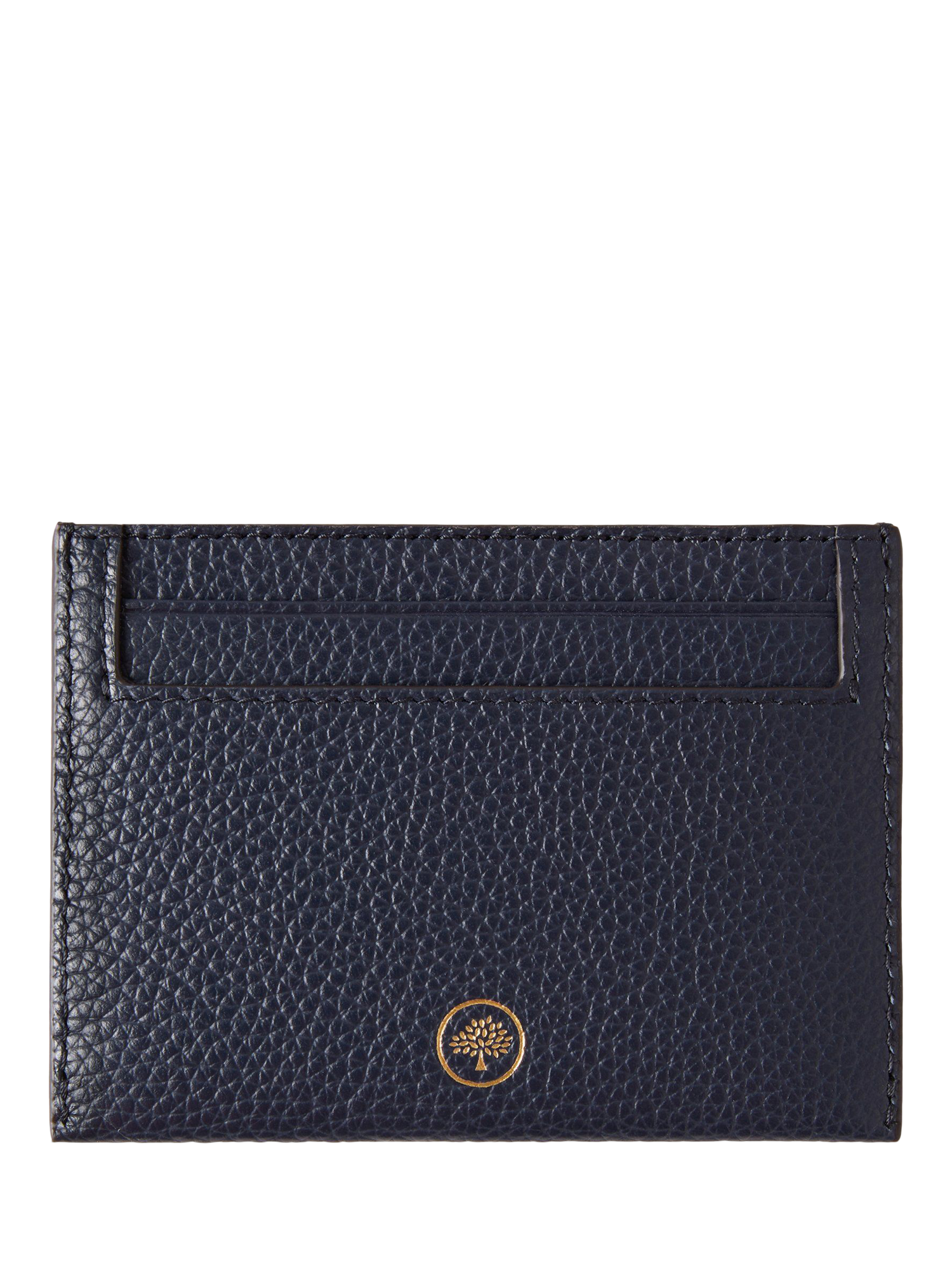 Product image 2 of 2, which shows Mulberry Continental Small Classic Grain Leather Credit Card Slip, Night Sky
