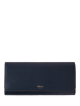 Mulberry Small Classic Grain Leather Continental Wallet, Night Sky
