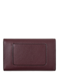 Mulberry Darley Medium Silky Calf Leather Wallet, Black Cherry