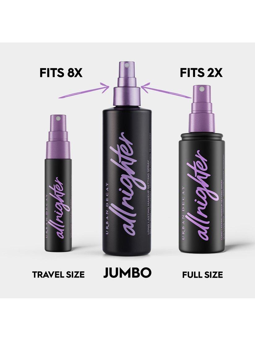 Product image 2 of 8, which shows Urban Decay All Nighter Makeup Setting Spray Jumbo, 240ml