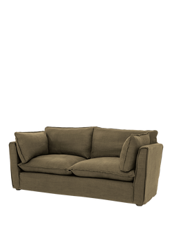 John Lewis x Sophie Conran Cocobella Medium 2 Seater Sofa, Boho Denim - view 2, Beatrice Olive