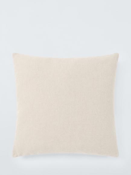 John Lewis Oblique Stripe Cushion - view 2, Green