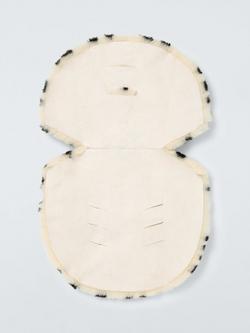 John Lewis Sheepskin Pushchair Liner, Leopard Spot - view 2, Spot