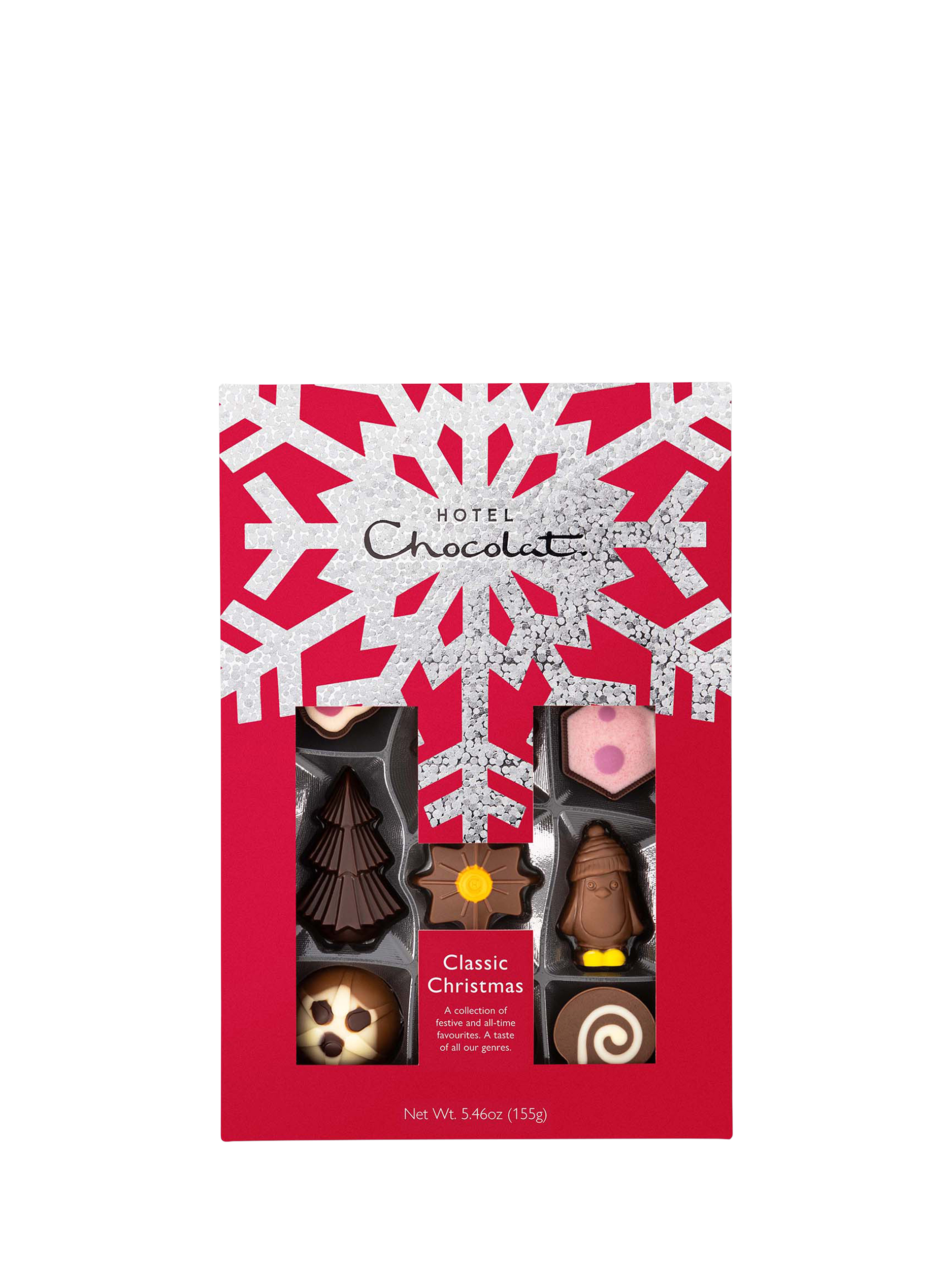 Hotel Chocolat Classic Christmas H-Box, 155g