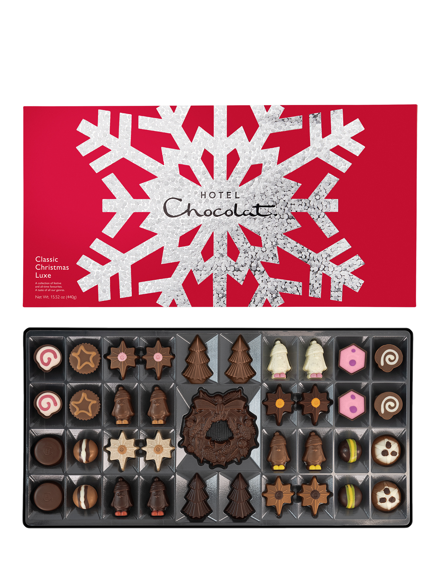 Hotel Chocolat  Classic Christmas Luxe, 455g