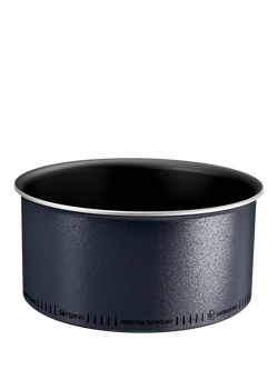 Tefal Ingenio SoLight Aluminium Non-Stick Saucepan, 18cm, Black