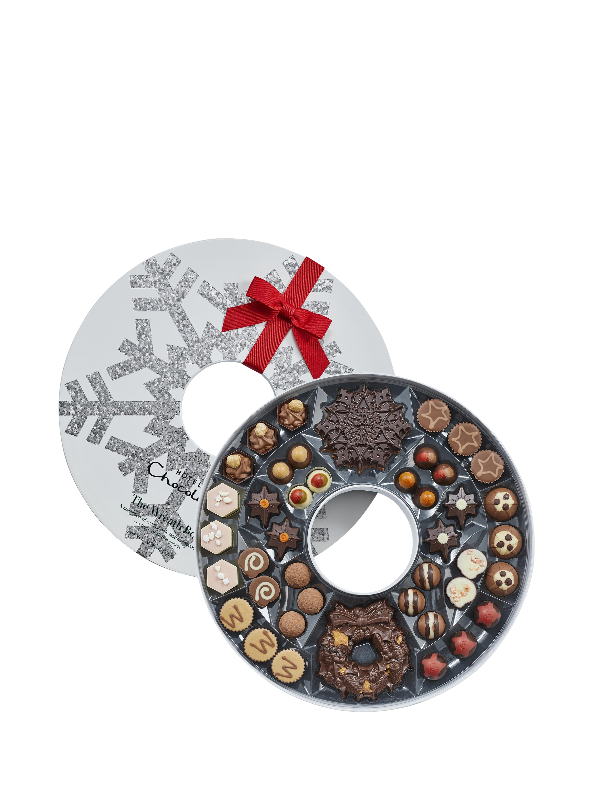 Hotel Chocolat Wreath Selection Box, 595g