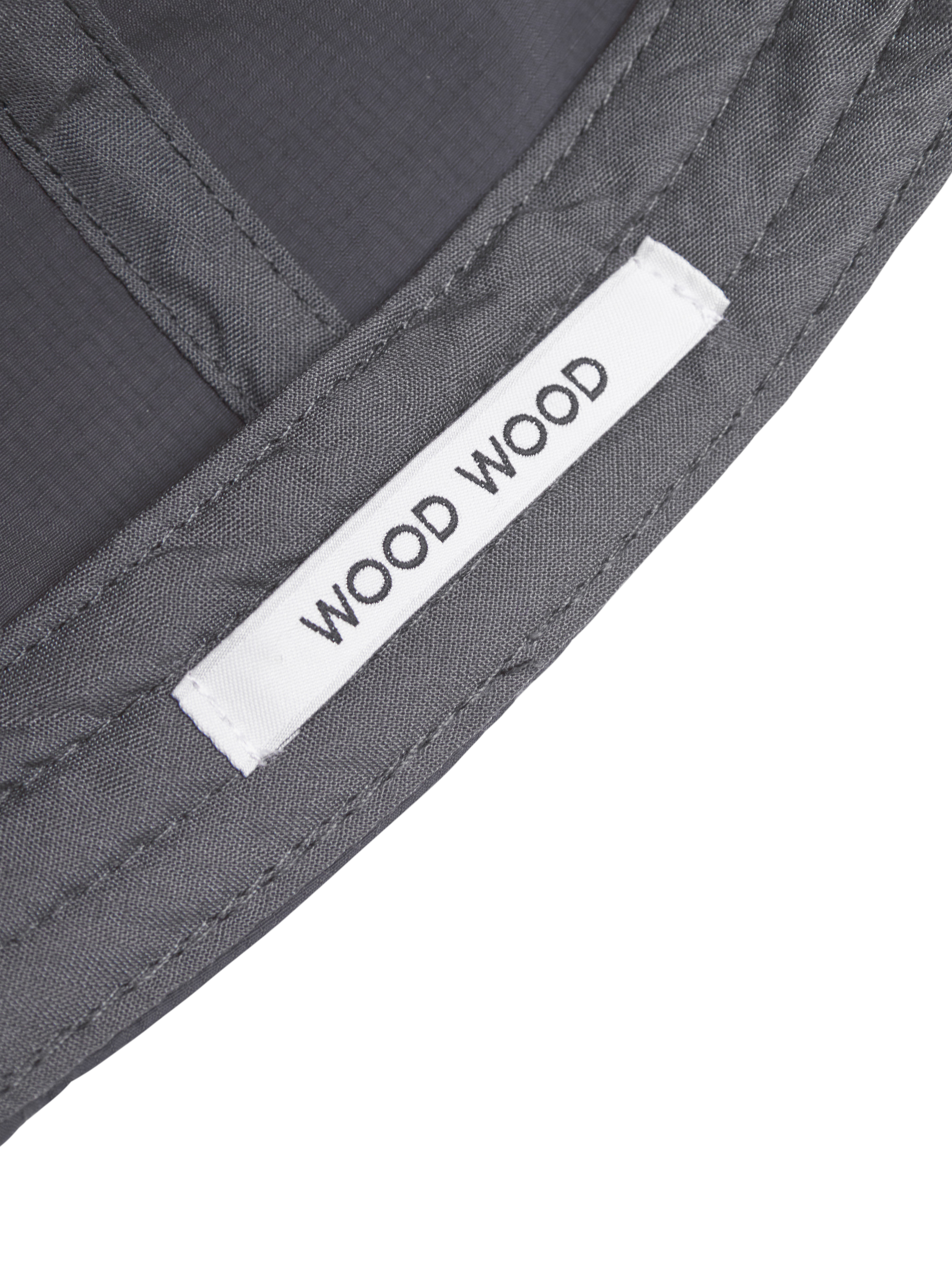 Product image 3 of 4, which shows WOOD WOOD Tech Baseball Cap, Black